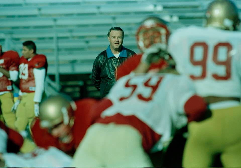 Bobby Bowden at practice